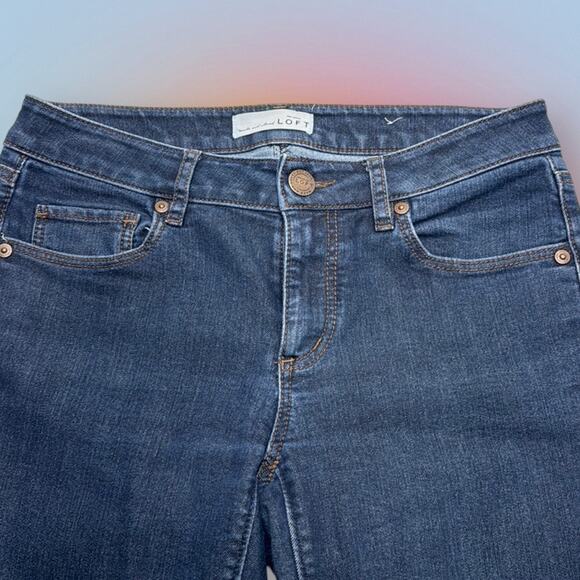 LOFT Women’s 0 / 25 Skinny Blue Jeans - Picture 1 of 3